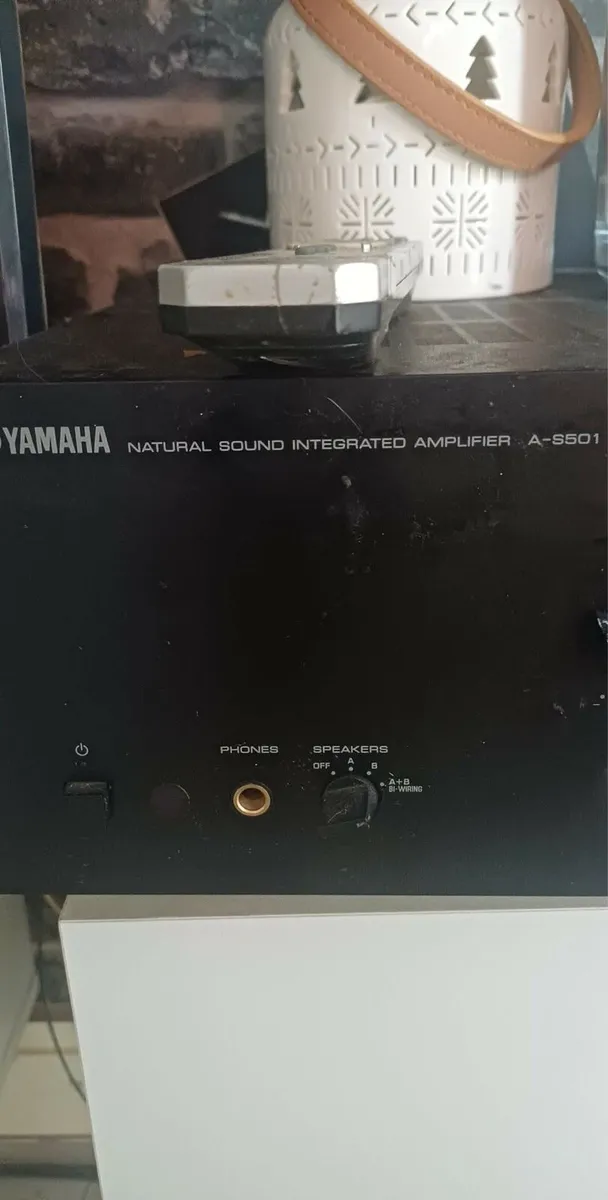 Yamaha Amplifier and speakers - Image 1