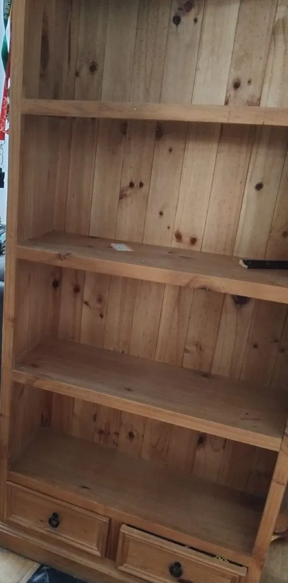 Pine bookcase - Image 2