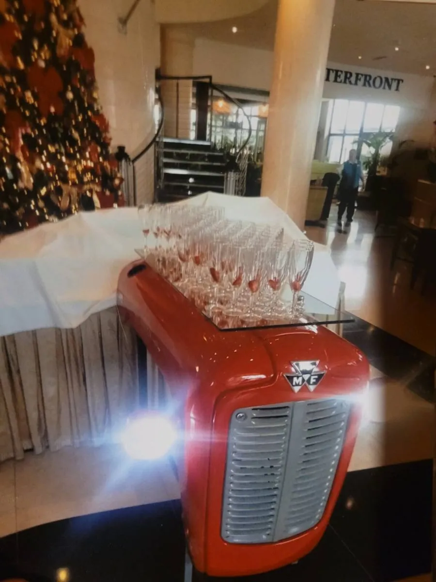 Tractor table for wedding and party hire - Image 4