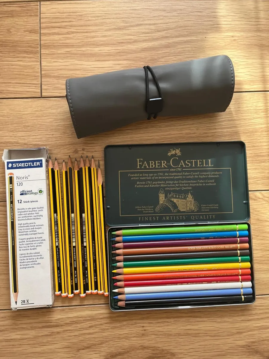 Faber-Castell Colouring pencils and Pencil Roll - Image 2