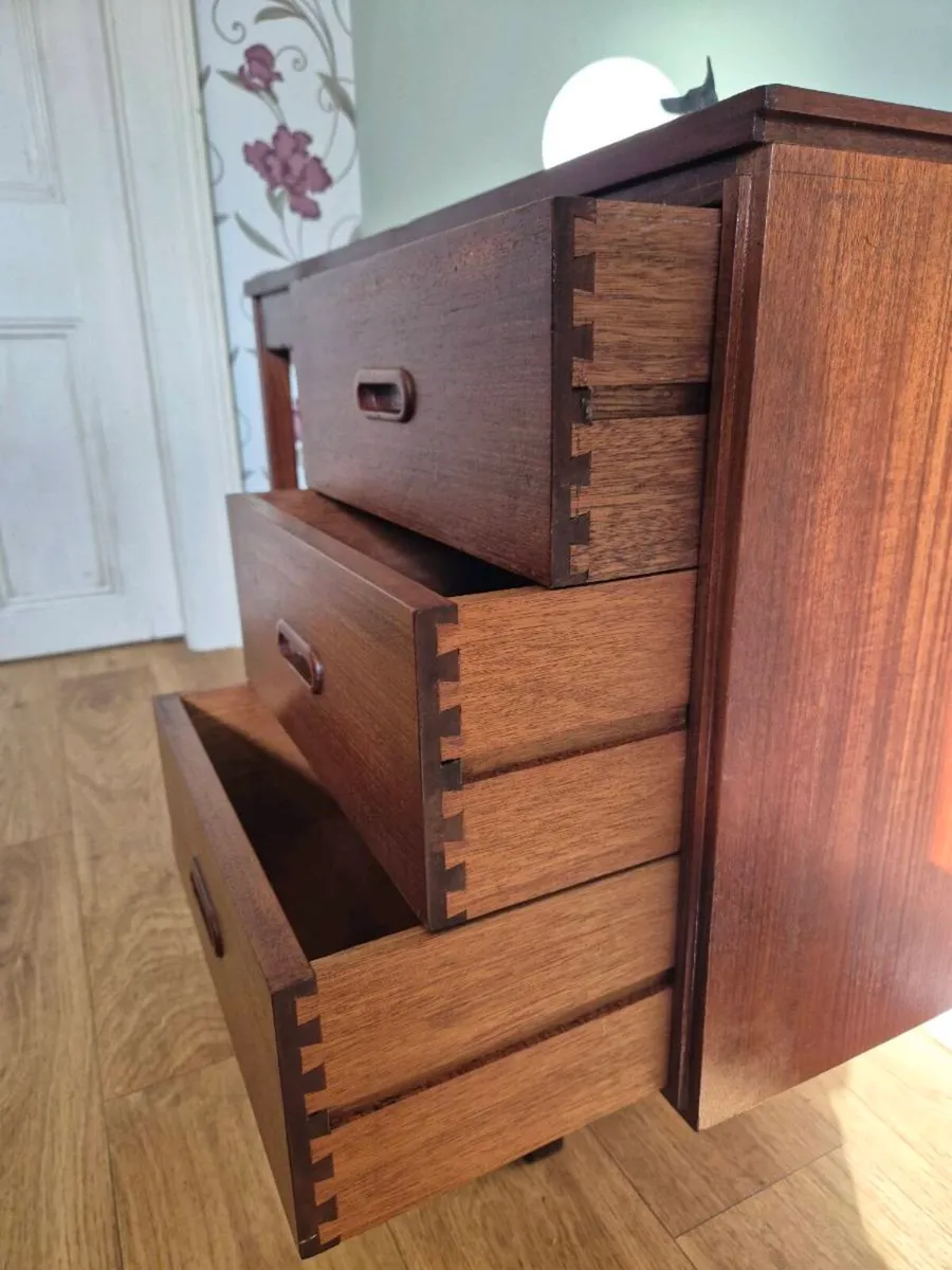 Mid Century teak desk - Image 3