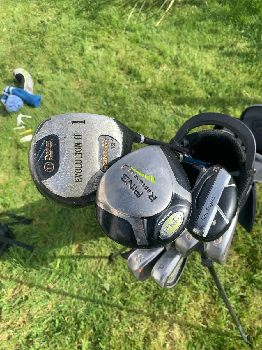 Golf set and trolly - Image 2