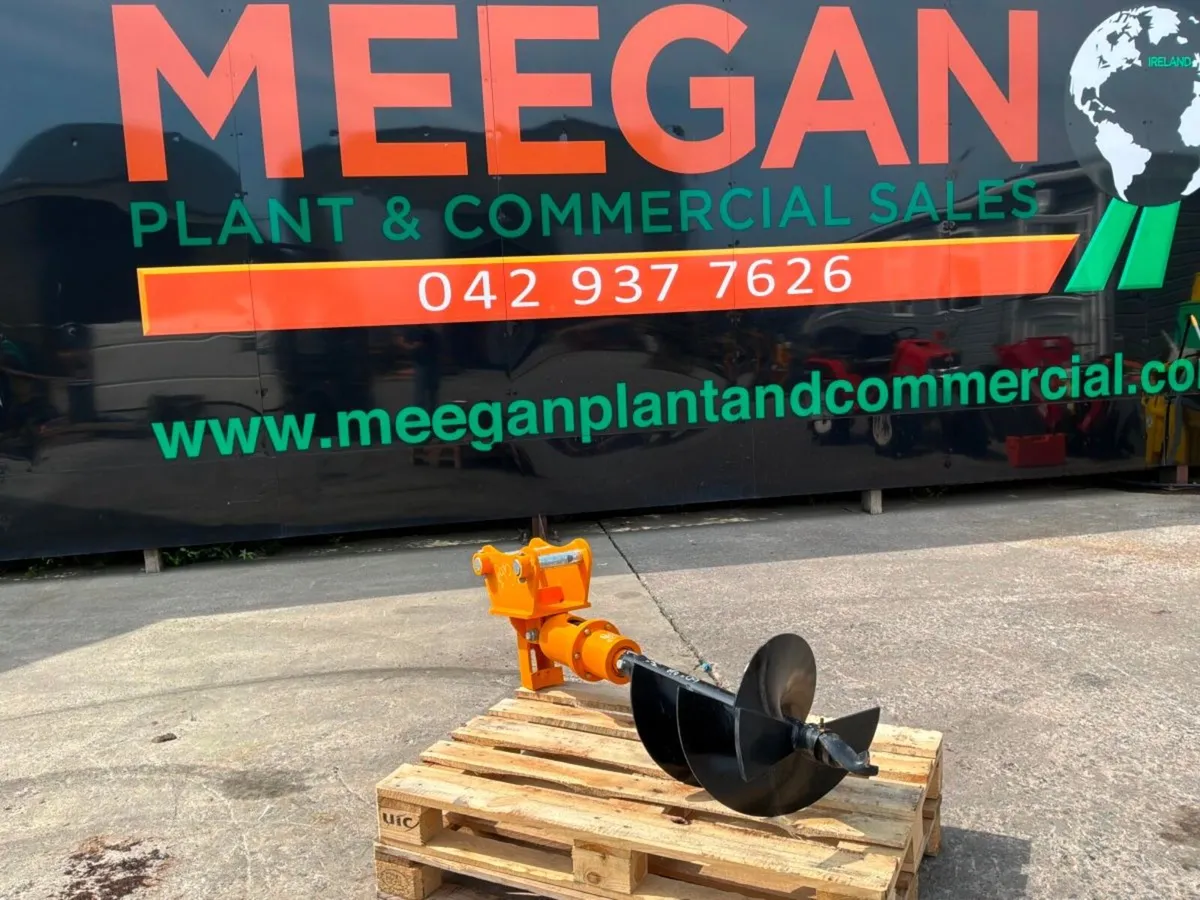 16" Hydraulic ground auger drive......45mm pins... - Image 1