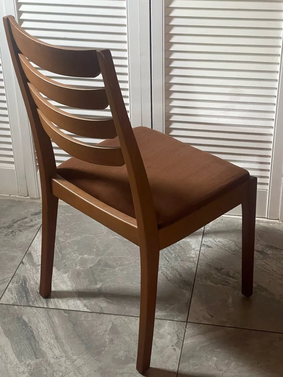Mid century dining chairs - Image 2