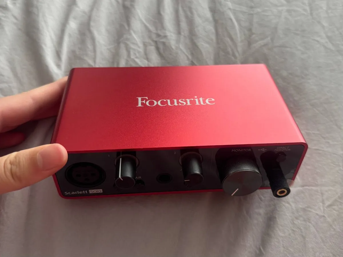 Focusrite Scarlett Solo 3rd Gen Audio Interface - Image 1