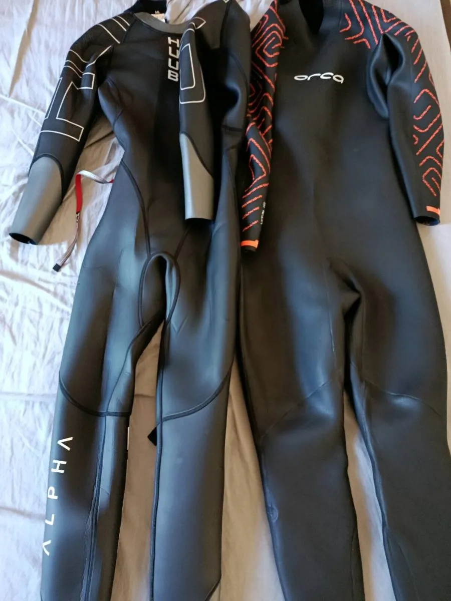 Swimming wetsuits x2