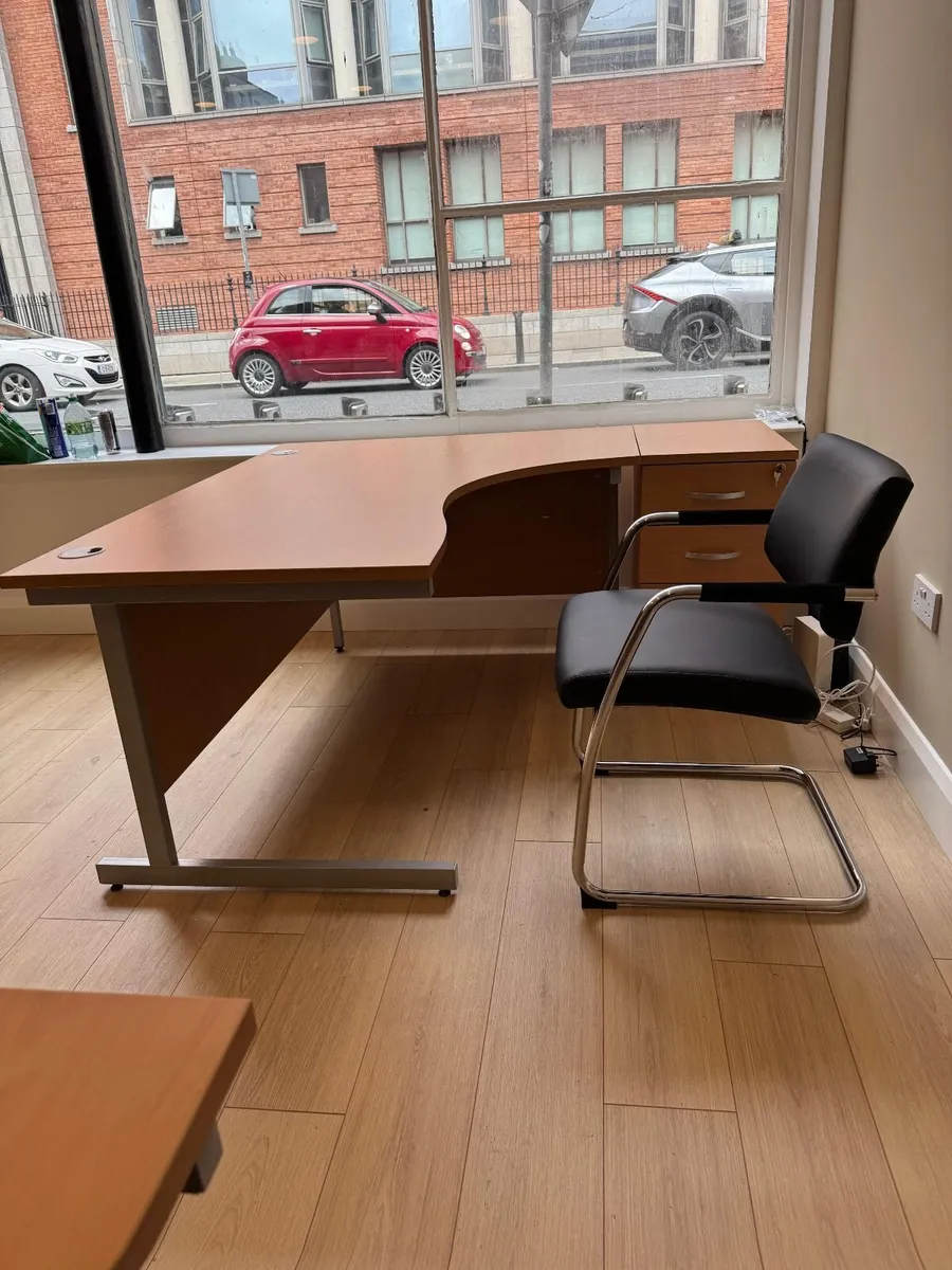 Ashford 1600mm Left and right Hand Office Desks - Image 3