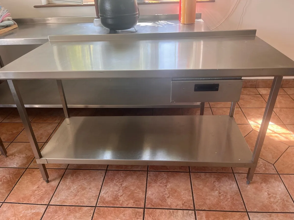Stainless Steel Table - Image 1