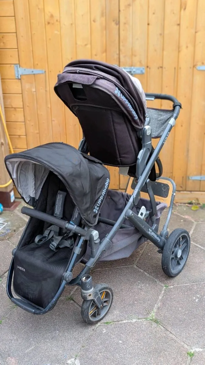 UPPAbaby Vista Travel System – Fully Loaded, Perfe - Image 1