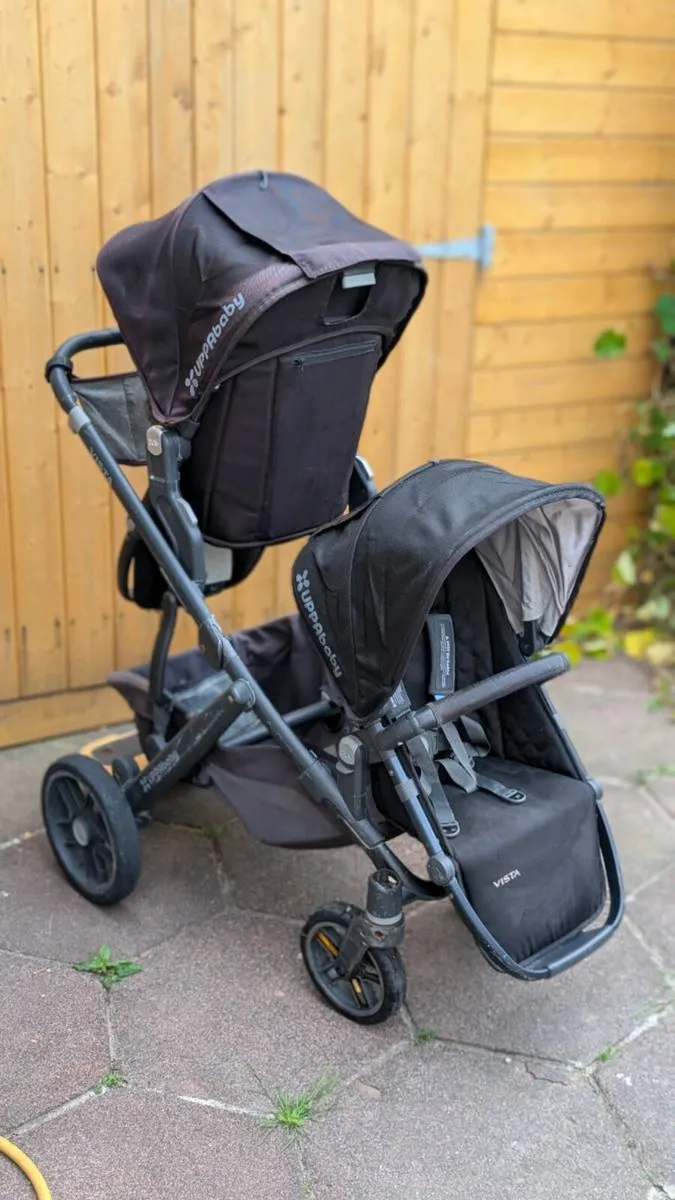 UPPAbaby Vista Travel System – Fully Loaded, Perfe - Image 2