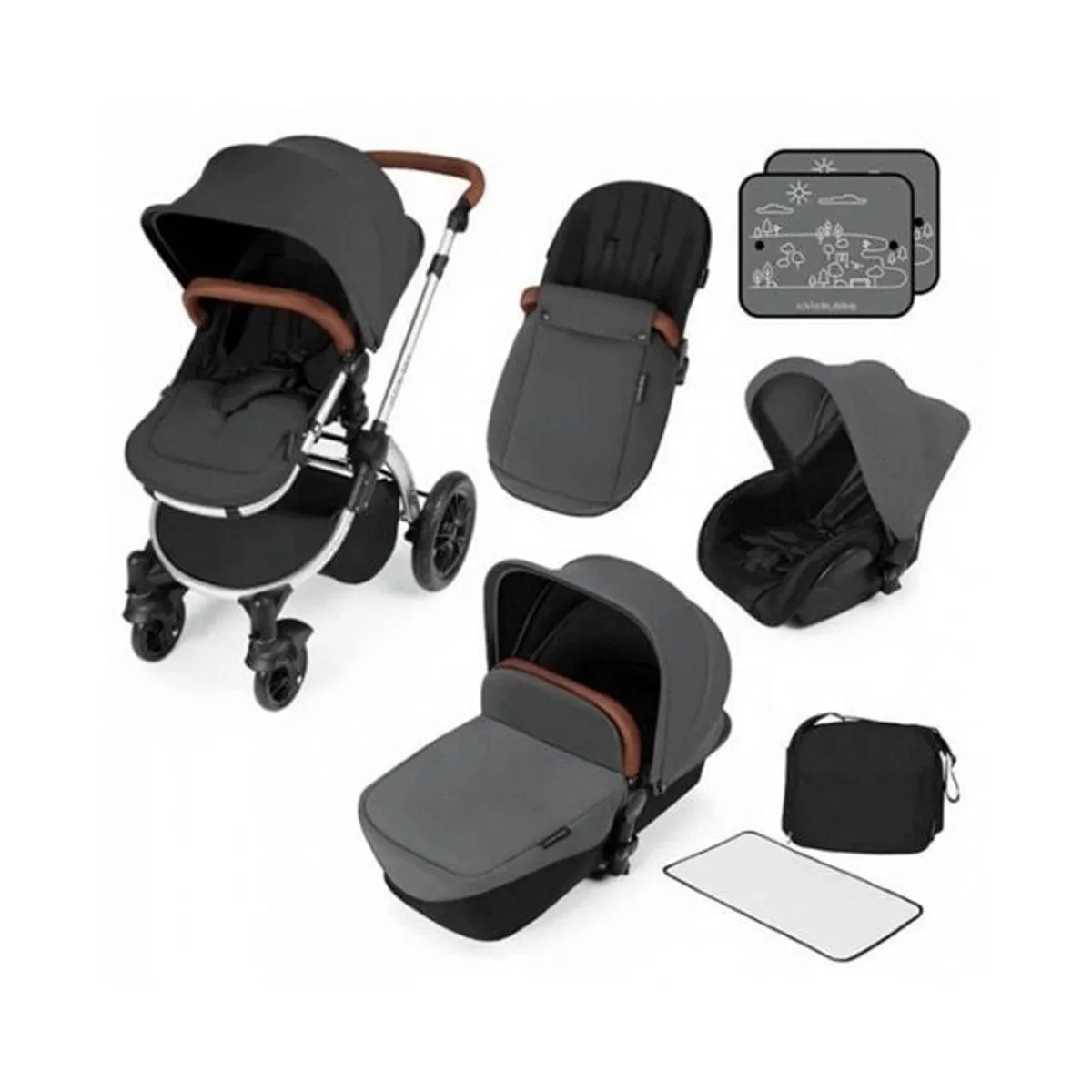 Ickle Bubba Stomp V3 Travel system (3 in 1) - Image 1