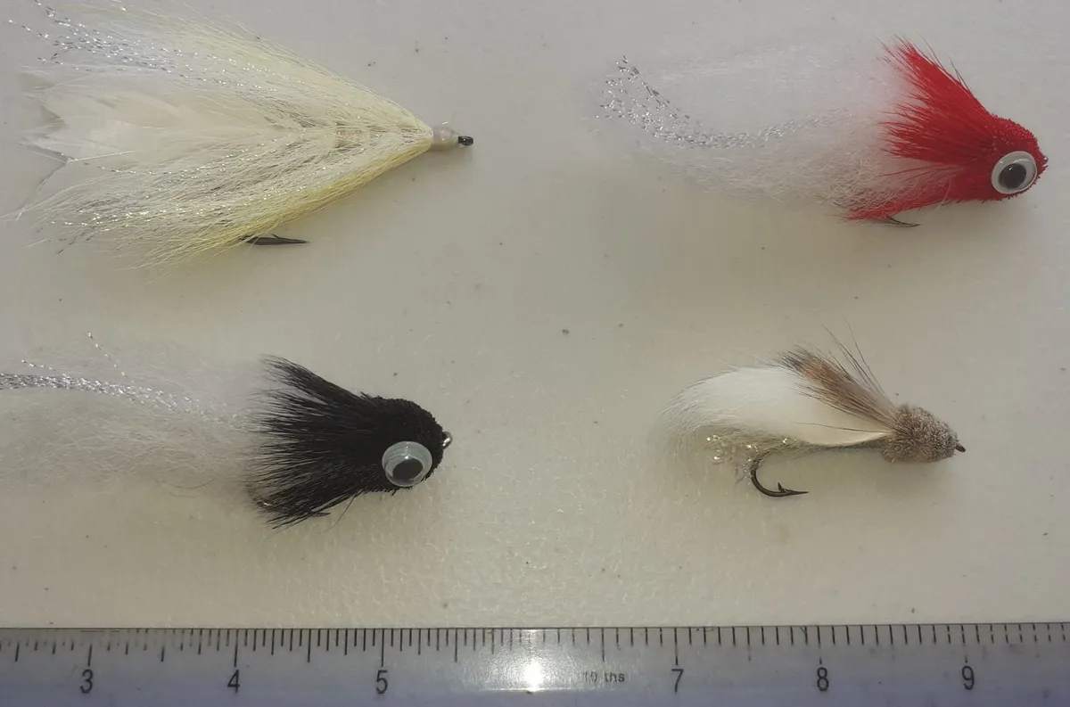 Pike/Seabass flies 8 number - Image 1