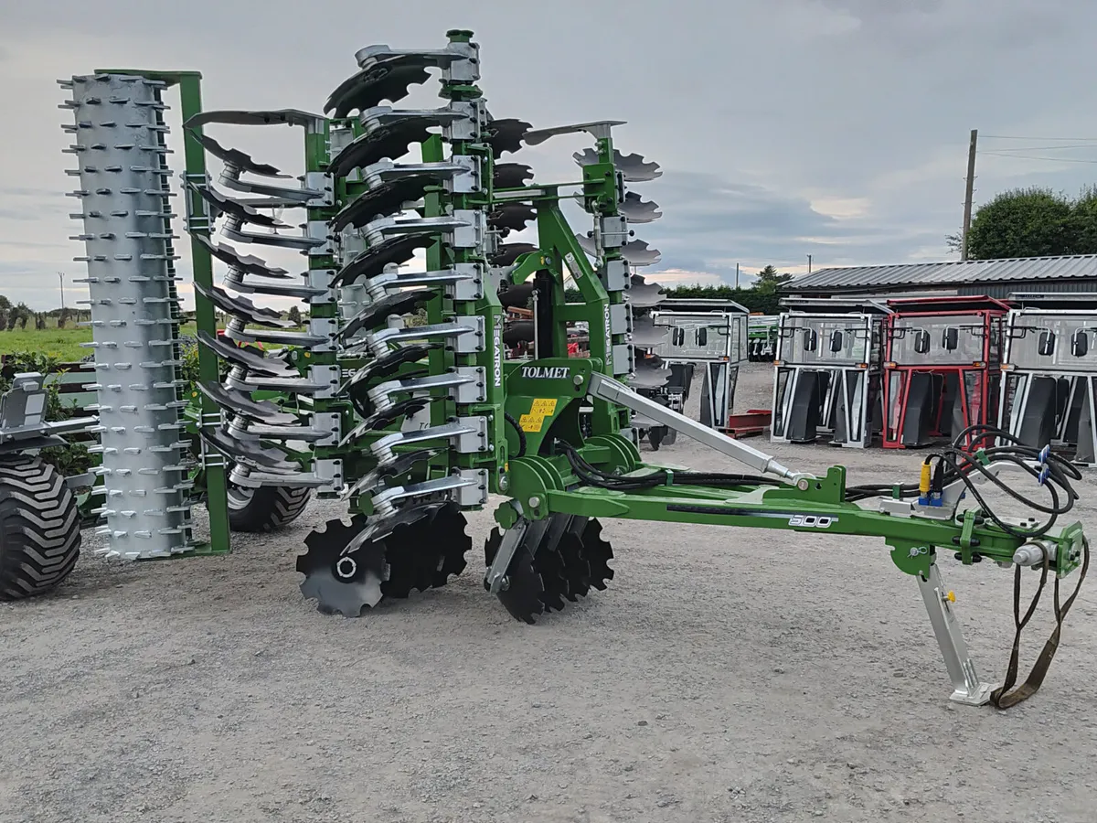 Tolmet disc harrows TAMS APPROVED - Image 1