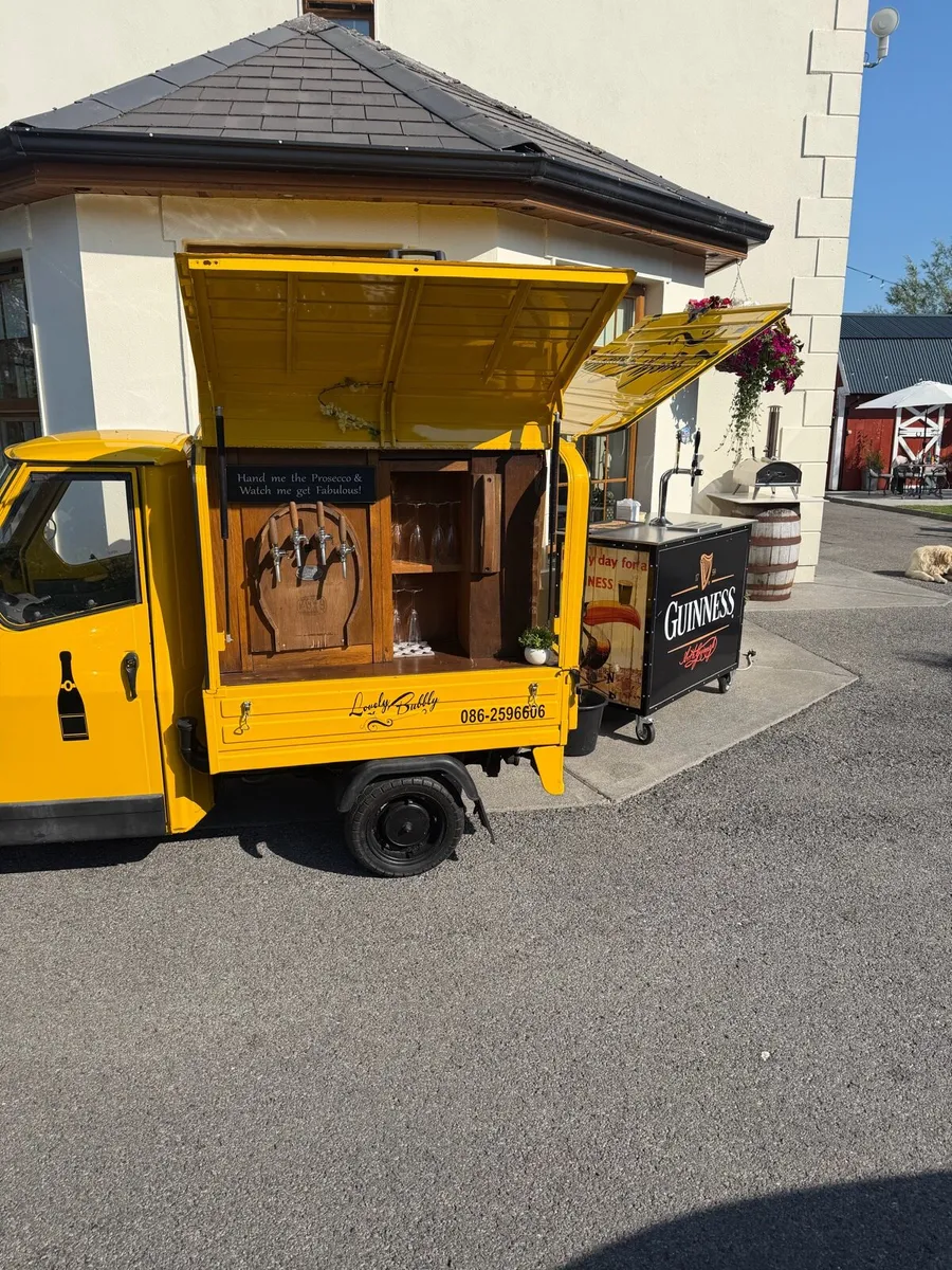 Mobile bar equipment Guinness Coors Prosecco - Image 1