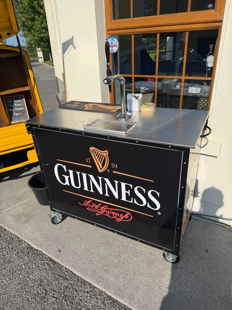 Mobile bar equipment Guinness Coors Prosecco - Image 3
