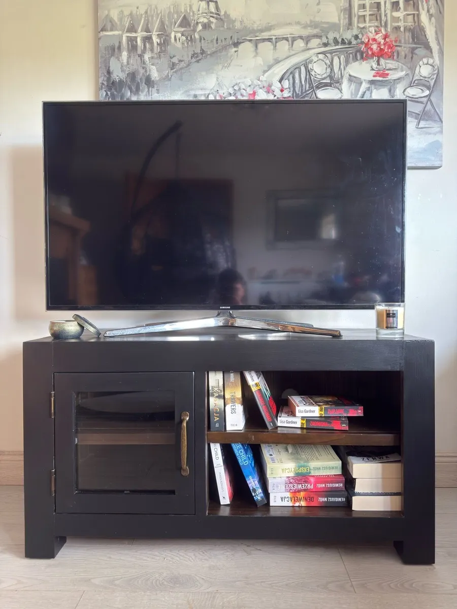 Upcycled Solid Wood TV Unit / Media Console - Image 2