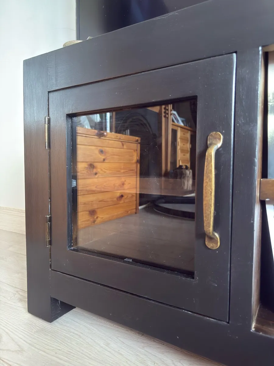 Upcycled Solid Wood TV Unit / Media Console - Image 4