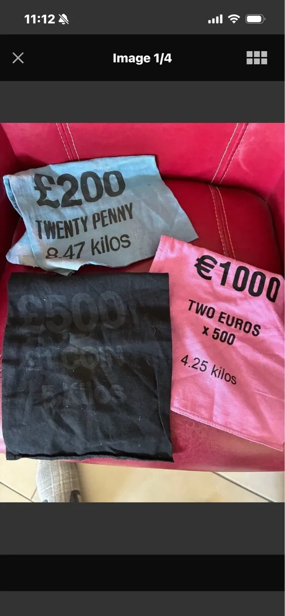 Vintage coin bags - Image 1