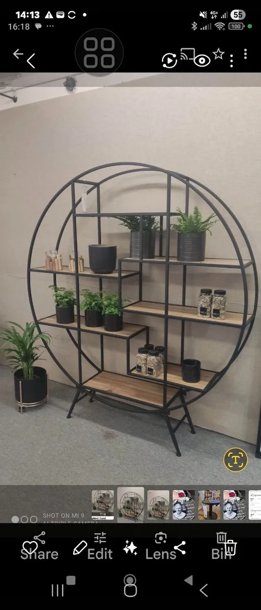 Rustic Plant Stand
