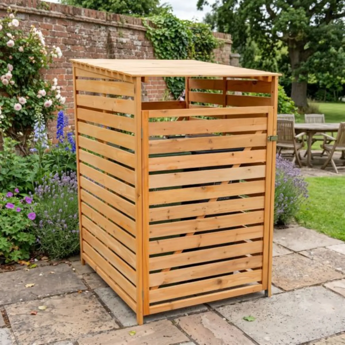 Wheelie Bin Storage – 1 Bay - Free Delivery - Image 1