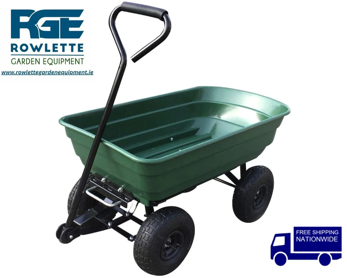 Turfmaster 250 Kg Garden Dump Cart - Image 1