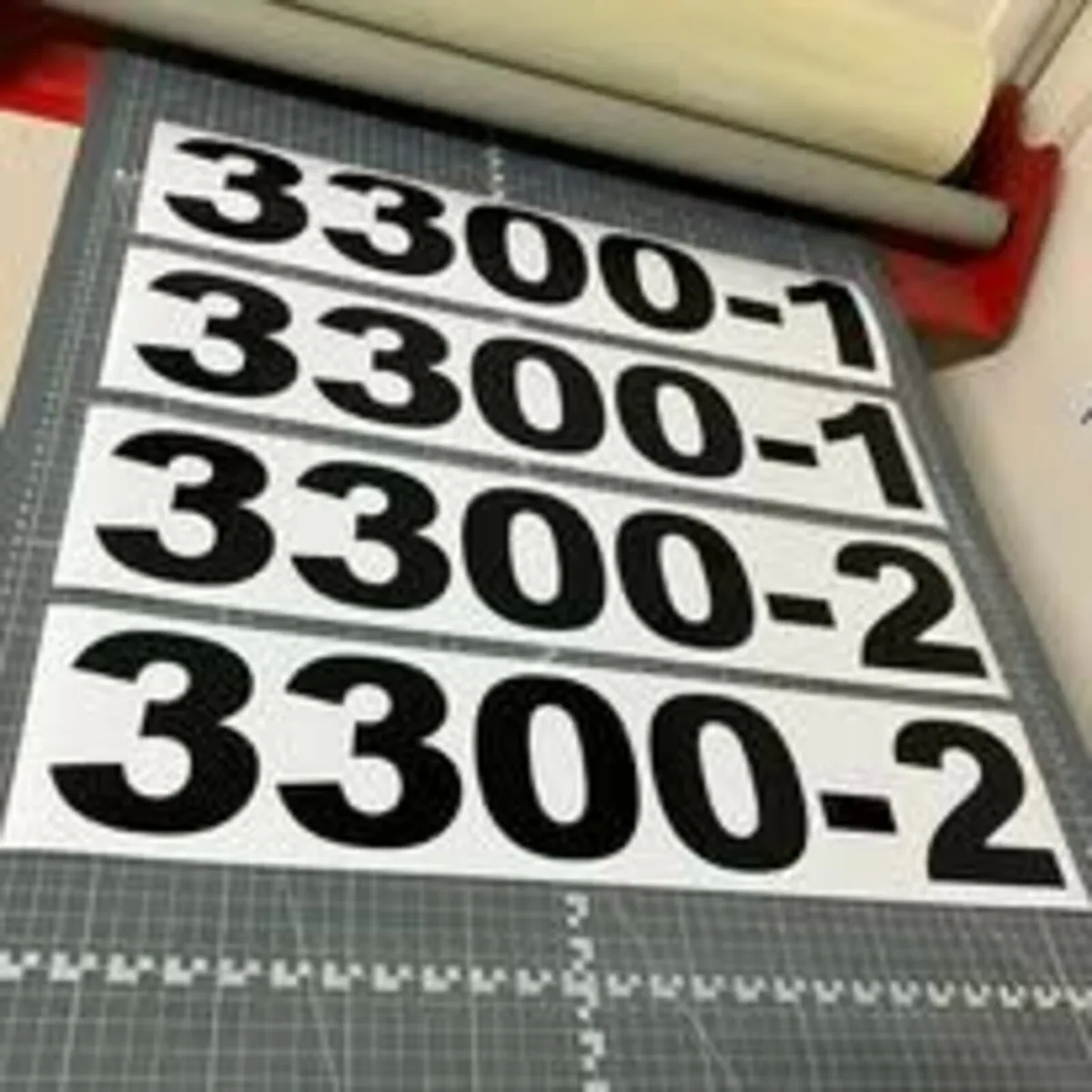 IGAS Trailer Numbers made / Replacement decals. - Image 3