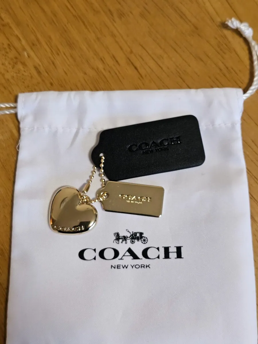 Coach Triple Charm Bag Charm / NEW - Image 1