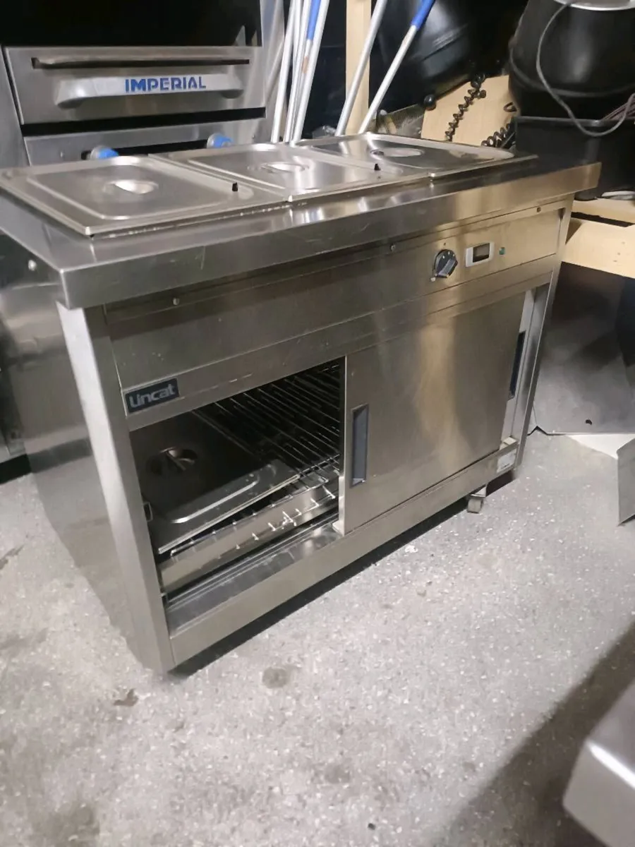 Lincat Bain Marie & saladette topping fridge - Image 2