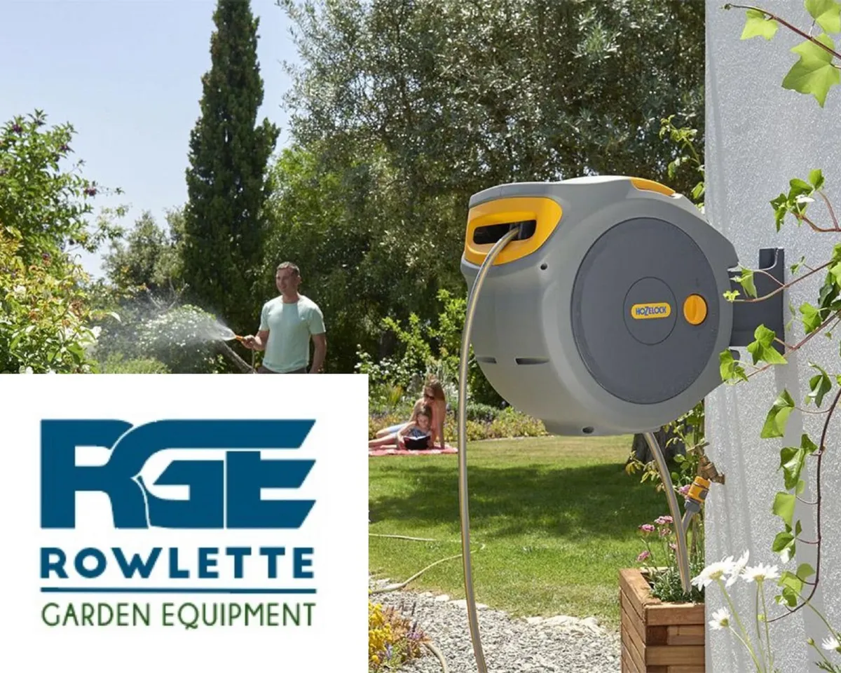 Garden Hose Auto Reel With 30 M Hose Hozelock - Image 3