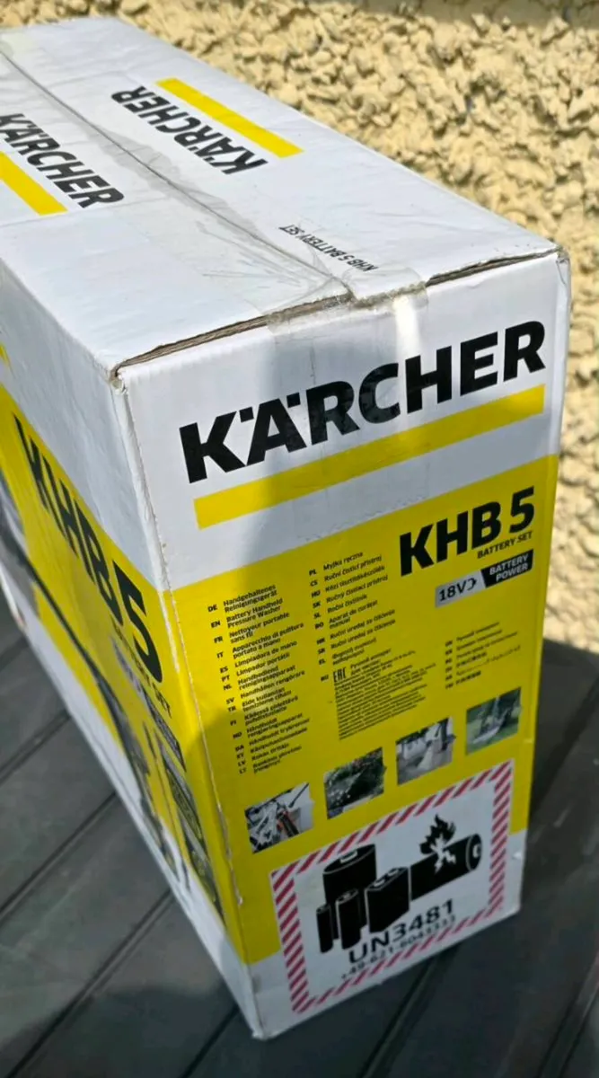 Karcher KHB5 Battery Operated Power Washer - Image 2