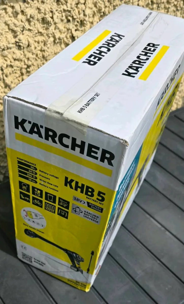 Karcher KHB5 Battery Operated Power Washer - Image 3
