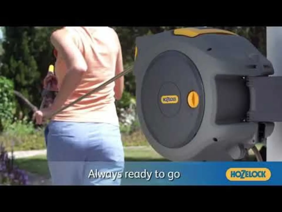 Garden Hose Auto Reel With 20 M Hose Hozelock - Image 2