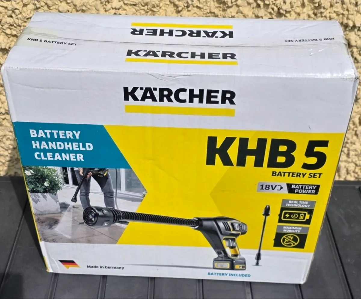 Karcher KHB5 Battery Operated Power Washer - Image 4