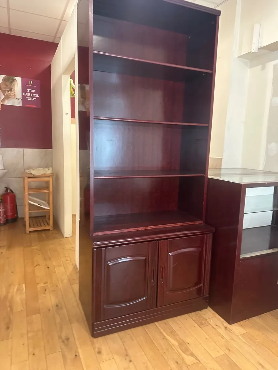 Premium Mahogany Display Cabinets & Glass Units - Image 3
