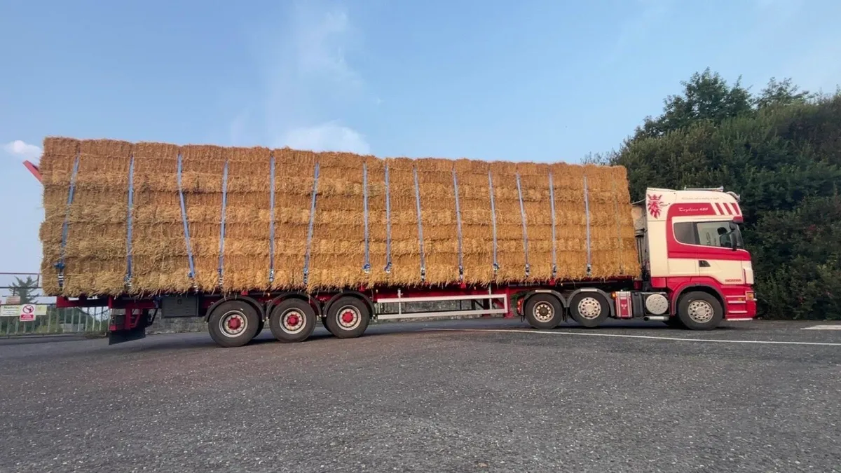 Straw bales round and square - Image 1