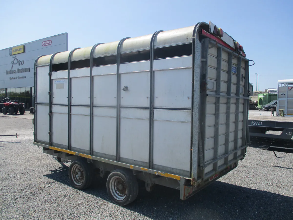 Ivor Williams 12ft cattle livestock trailer - Image 2