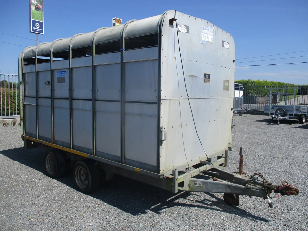 Ivor Williams 12ft cattle livestock trailer - Image 4