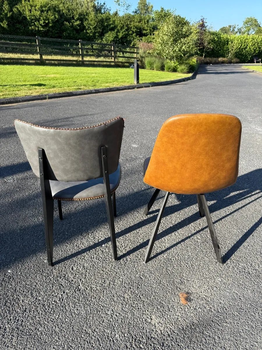 Leather Restaurant Chairs - Image 4