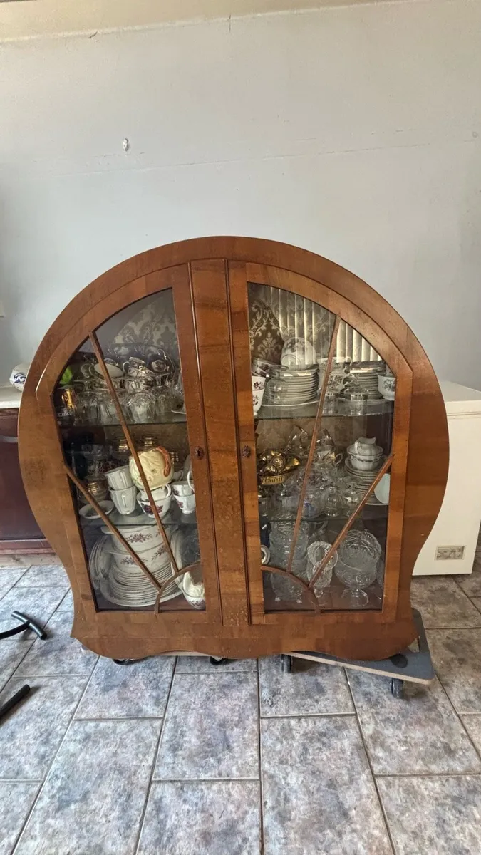 Antique Glass Display unit - Image 1
