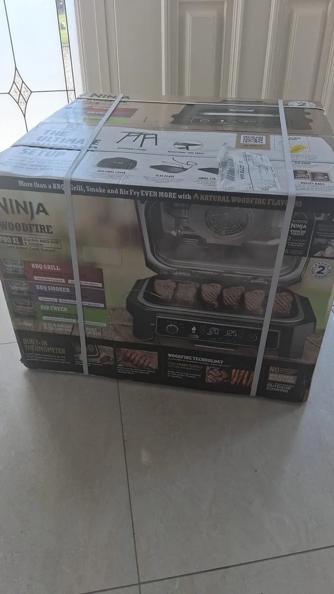 Ninja Woodfire Pro XL Electric BBQ Grill & Smoker - Image 2