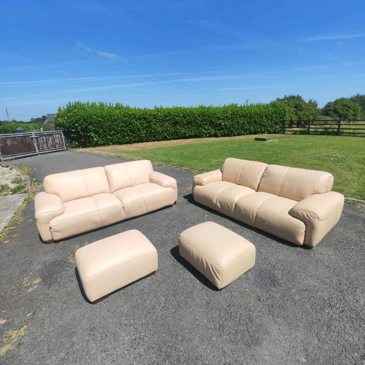 New lower price Sofas 100% real leather - Image 2