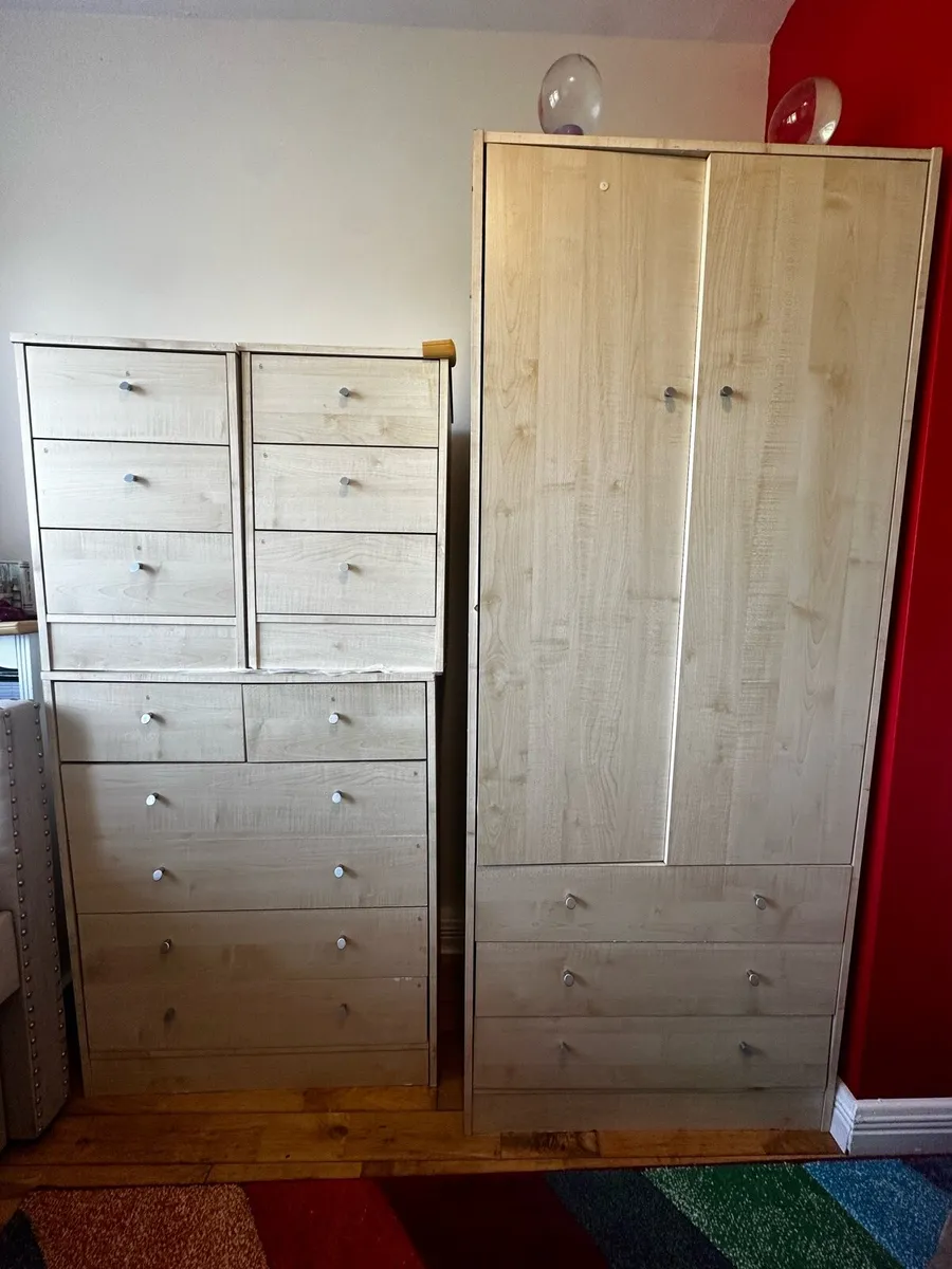 Wardrobe & Chests of Drawers - Image 1