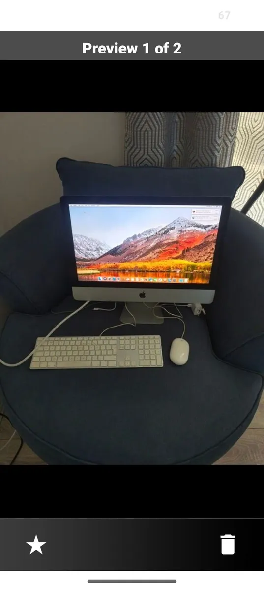 iMac 21.5 16GB CORE I5 LATE 2013 - Image 2