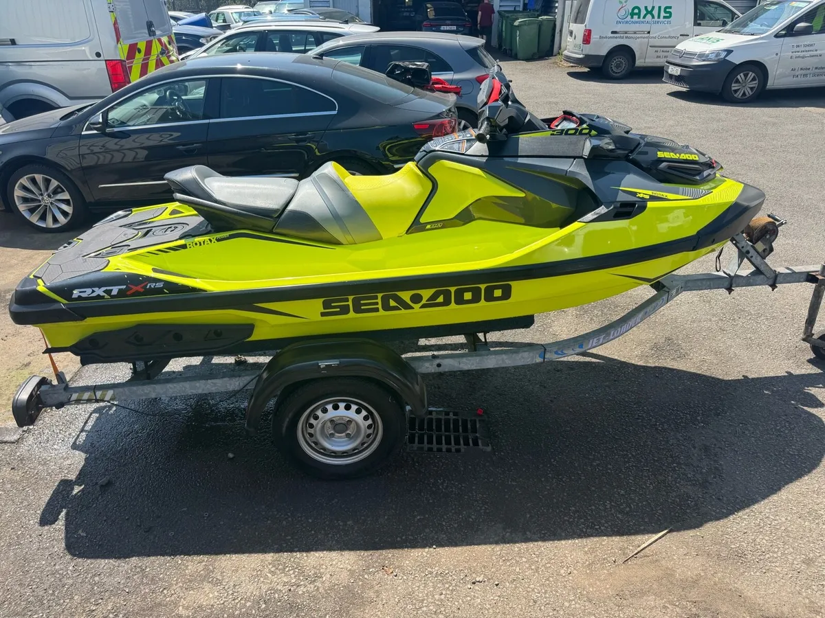 2020 Seadoo RXT-X 3 seater with trailer - Image 3