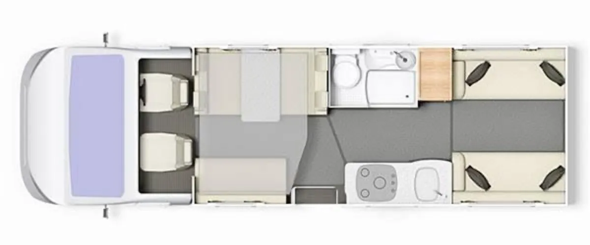 2023 6-Berth Elddis Autoquest 196 - Image 3
