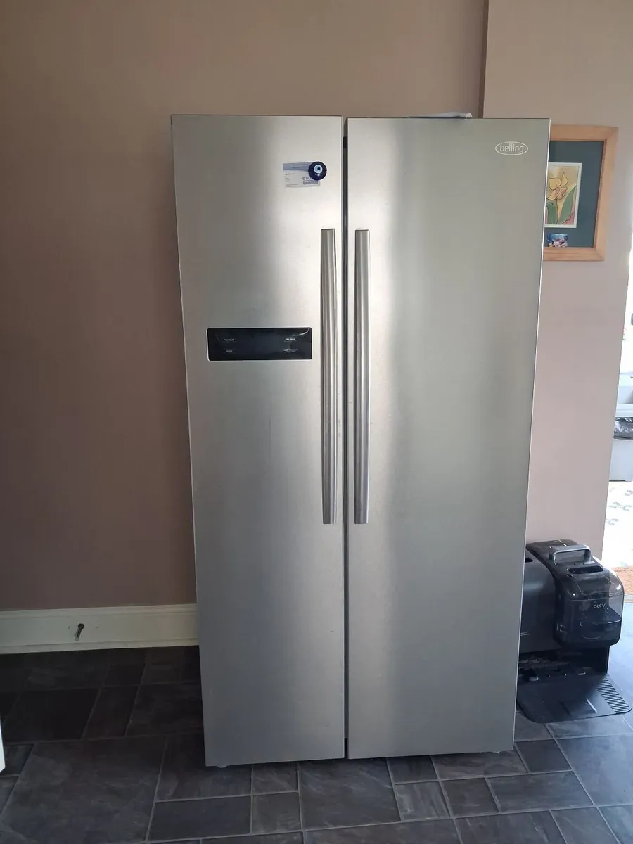 Belling double fridge/freezer - Image 2