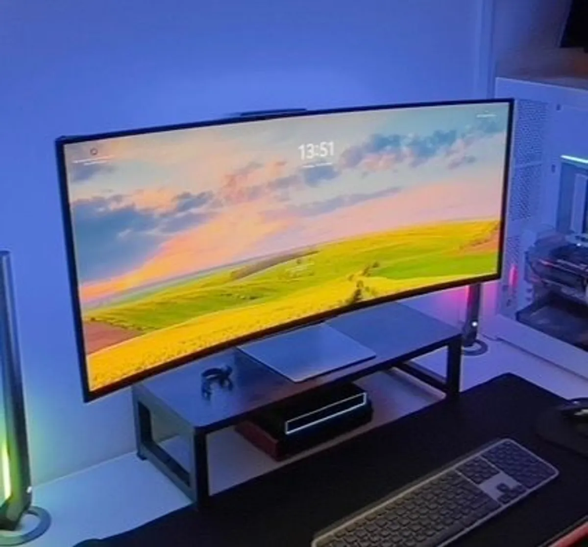 Samsung Curved 34" Odyssey OLED G8 G85SD Ultra UWQHD 175Hz Gaming Monitor - Image 1