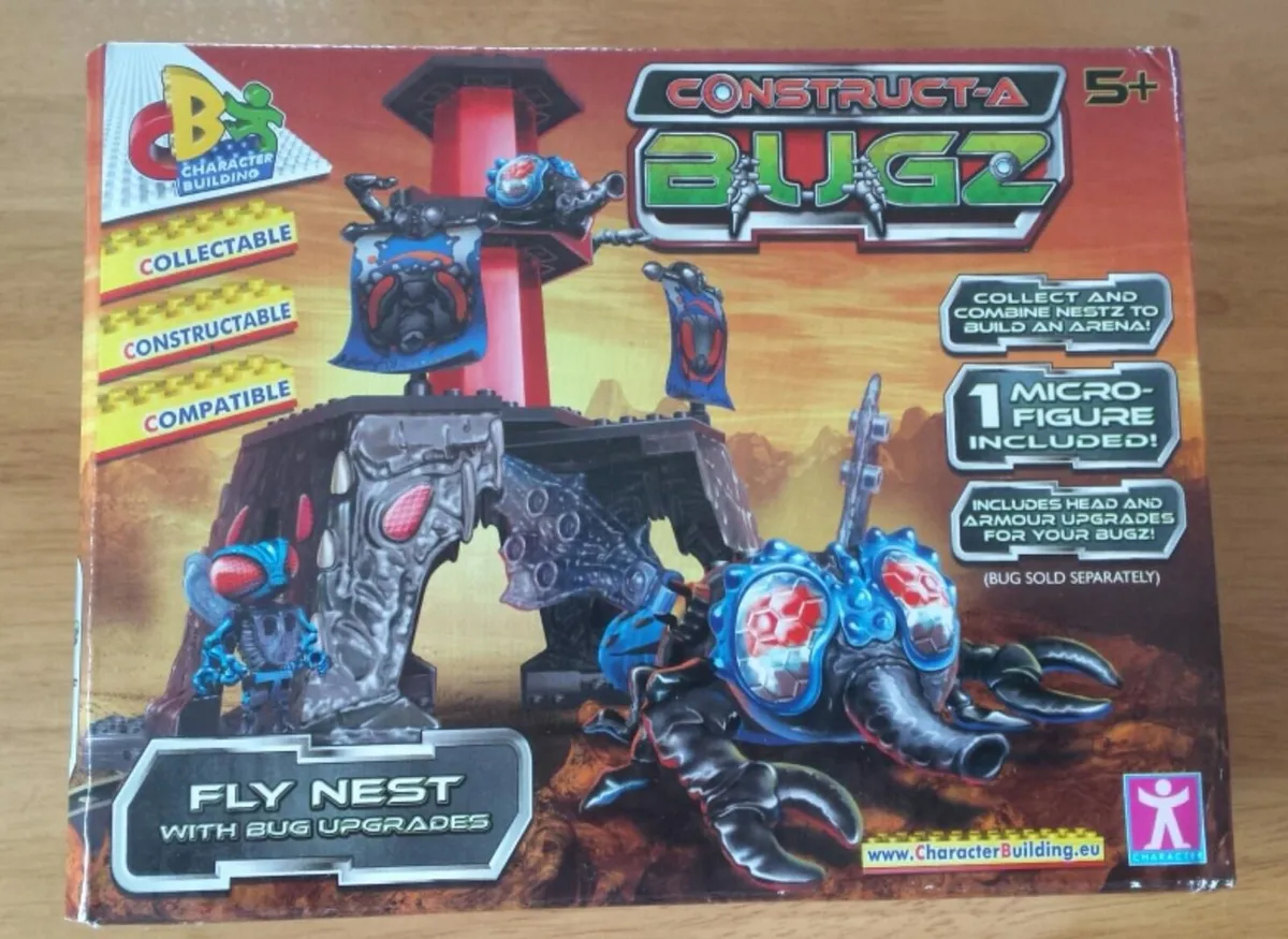 New:  Construct A Bugz Dragonfly and Fly Nest - Image 2