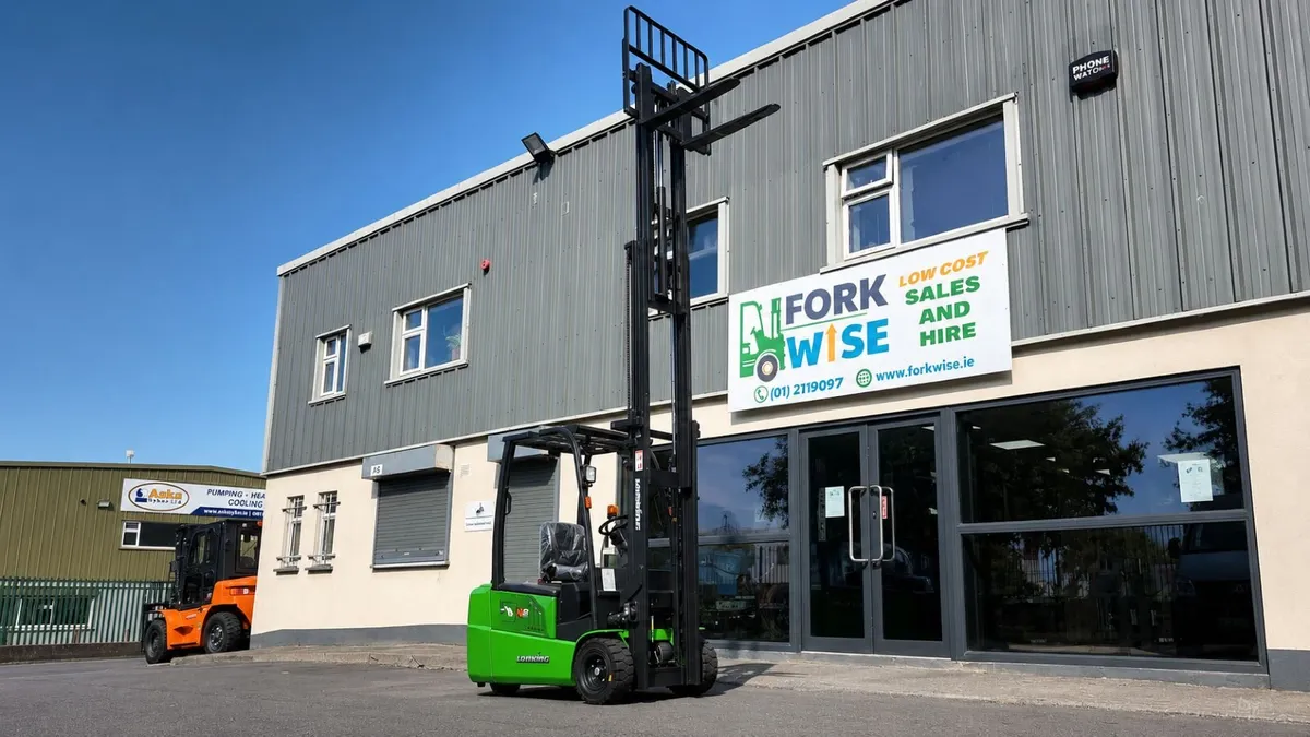 Lonking LG20B Electric Forklift – 2,000kg Capacity - Image 3