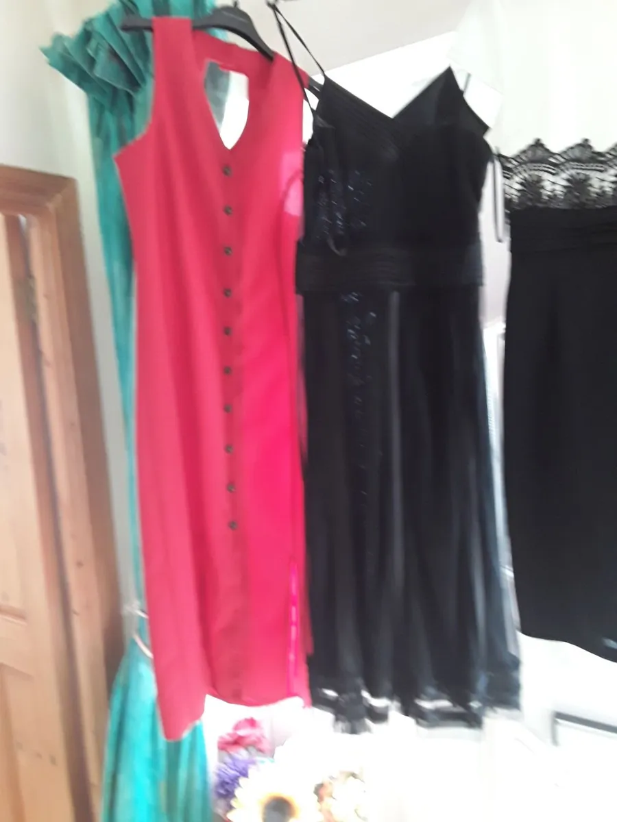 5 new dresses size 10 peach dress is a 12 - Image 2
